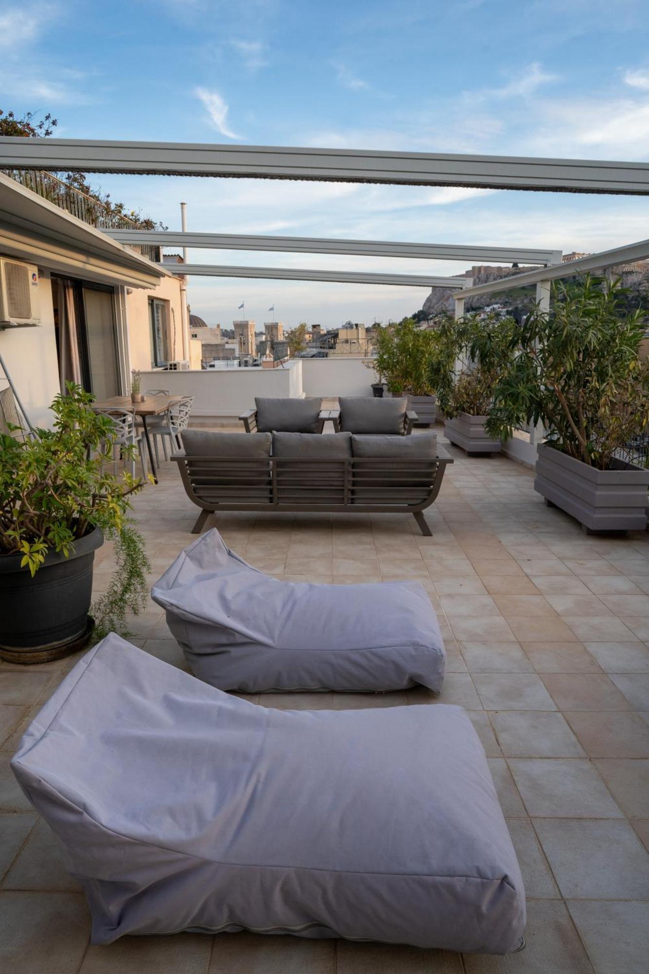V&V Acropolis View Apartment Aten Exteriör bild