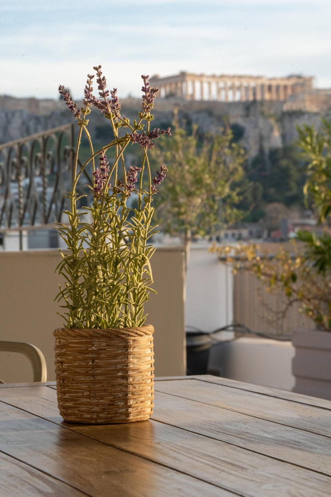 V&V Acropolis View Apartment Aten Exteriör bild