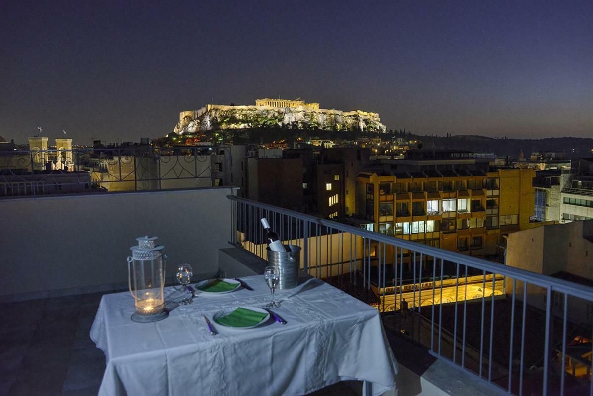V&V Acropolis View Apartment Aten Exteriör bild