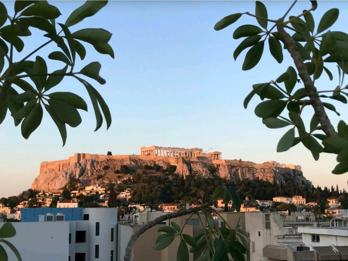 V&V Acropolis View Apartment Aten Exteriör bild