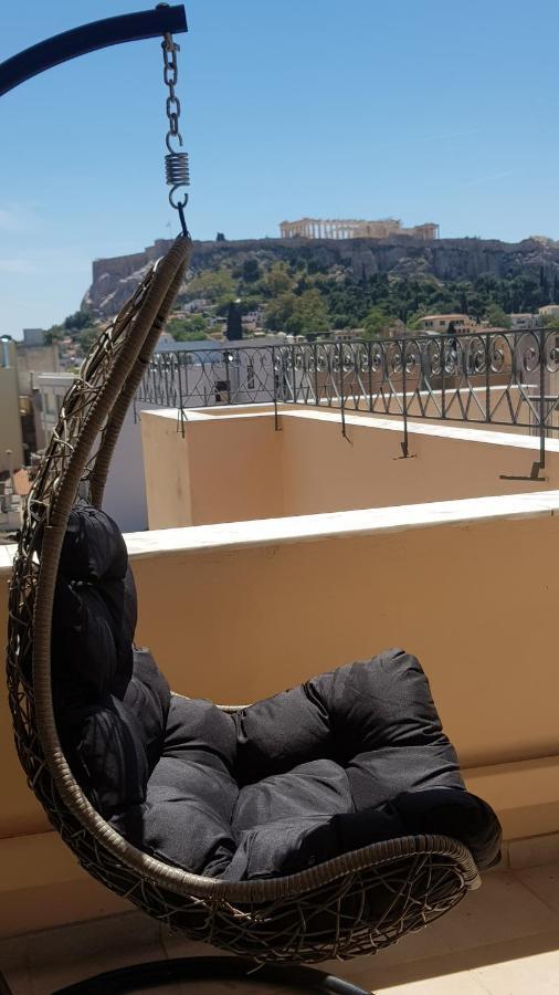 V&V Acropolis View Apartment Aten Exteriör bild